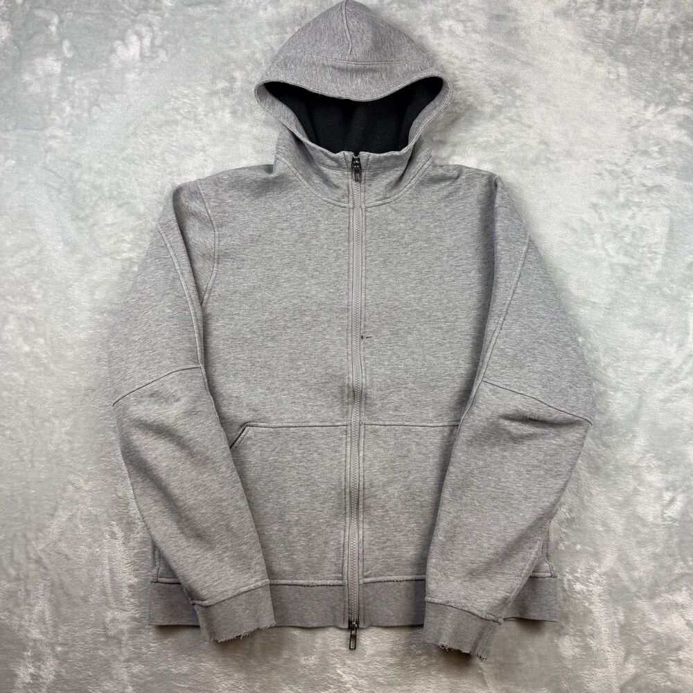 Lululemon Ritual Hoodie Jacket Gray Full Zip Fleece Lined Men’s Size L